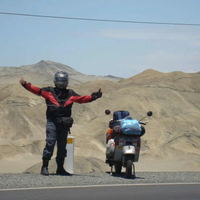 Por qué viajar en Vespa por Sudamérica